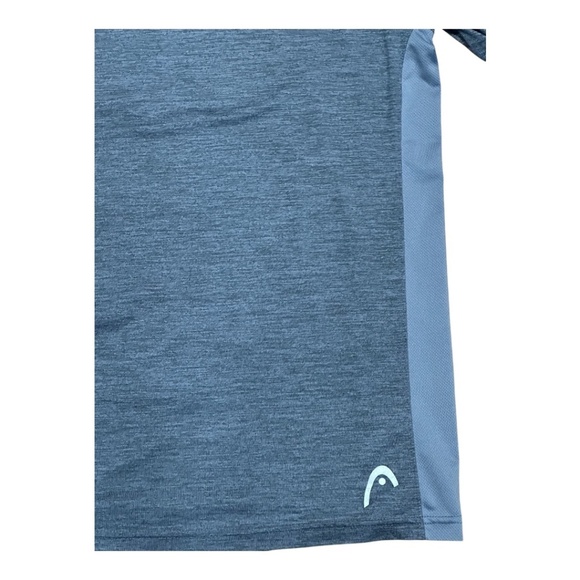 SOLDHead Athletic Short Sleeve Shirt Gray Size S - Picture 7 of 9